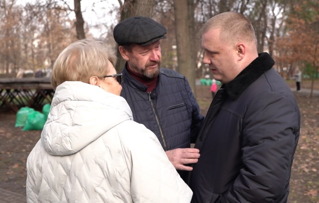 Депутат Воронежской гордумы Валерий Данилов организовал праздничную встречу с жителями Ленинского района