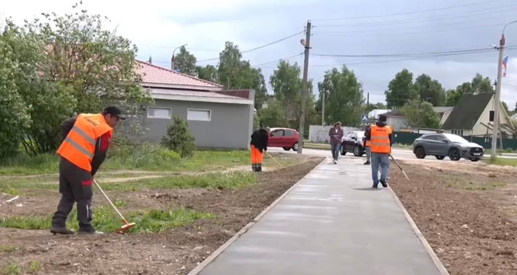 Пешеходные маршруты по запросам жителей — в подмосковном Пушкинском обустраивают новые дорожки