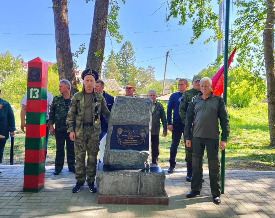 В Ромоданове Мордовии открыт памятник воину-пограничнику
