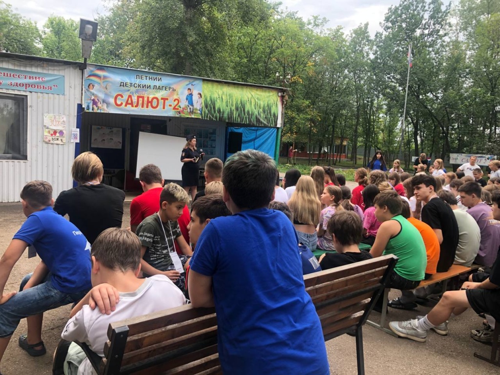 В самарском детском Центре «Салют-2» воспитанникам рассказали о правилах антитеррористической безопасности