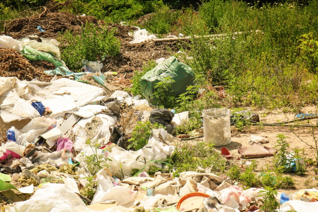 В национальном парке "Самарская Лука" ликвидировали несанкционированную свалку твёрдых бытовых отходов