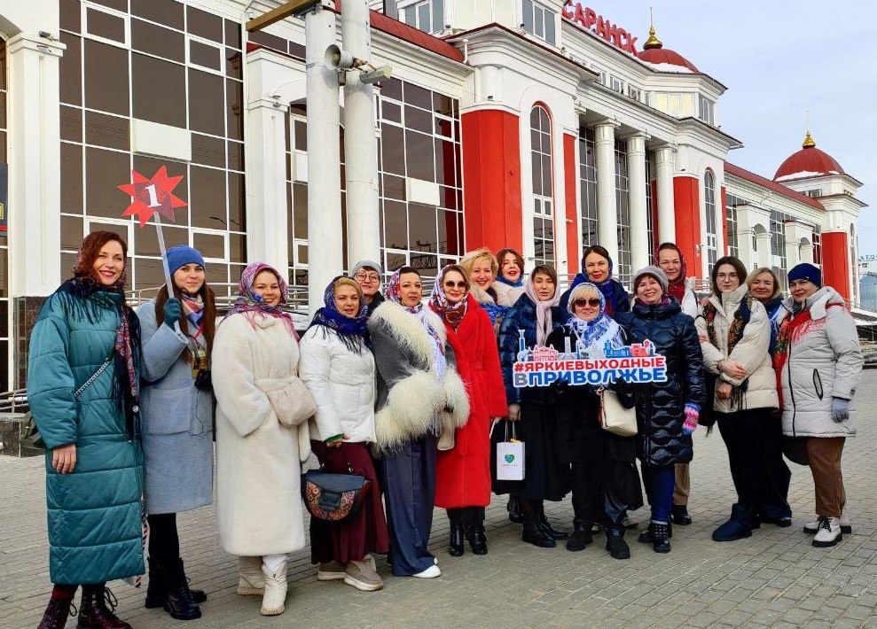 В Саранск приехал поезд с туристами из Самарской области