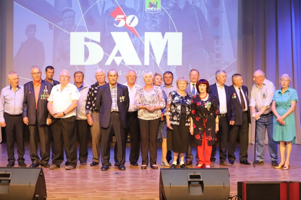 В Иркутском районе чествовали ветеранов-строителей Байкало-Амурской магистрали