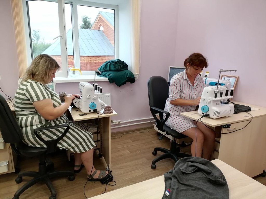 В Старошайговском районе Мордовии шьют амуницию для бойцов СВО